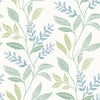 Roommates Cottage Vine Peel And Stick Green Wallpaper