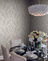 Candice Olson Modern Romance Grey Wallpaper