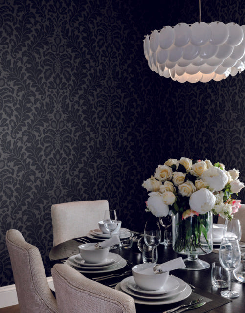 Candice Olson Modern Romance Black Wallpaper