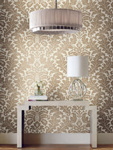Candice Olson Modern Romance Gold Metallic Wallpaper