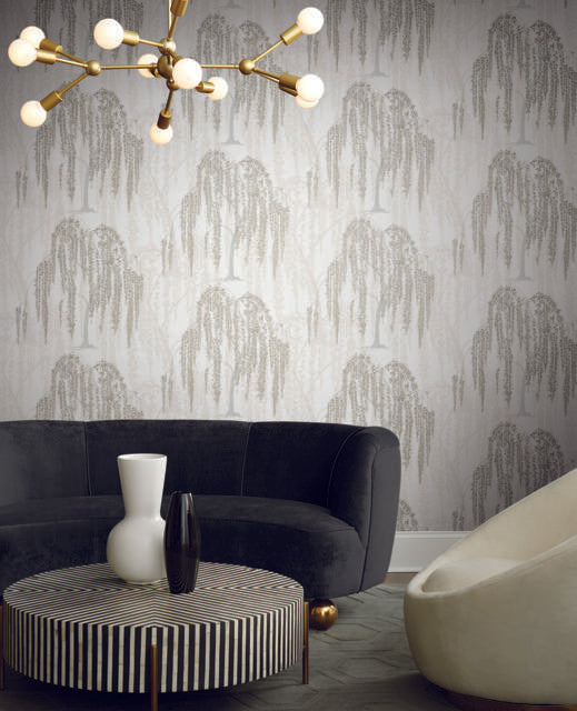 Candice Olson Willow Glow Neutrals Wallpaper