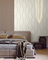 Candice Olson Unfurl Off White Wallpaper