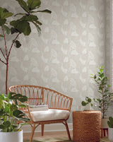 York Vinca Glint Metallic Wallpaper