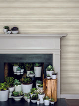 York Pandora Leaf Birch Beige Wallpaper