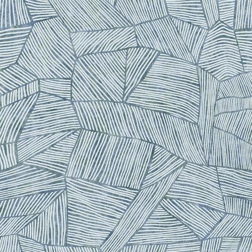 A-Street Prints Seychelles Geometrics Blue Wallpaper