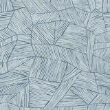 A-Street Prints Seychelles Geometrics Blue Wallpaper