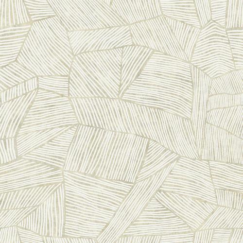 A-Street Prints Seychelles Geometrics Taupe Wallpaper