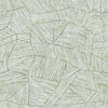 A-Street Prints Aldabra Green Textured Geometric Wallpaper