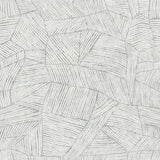 A-Street Prints Seychelles Geometrics Grey Wallpaper