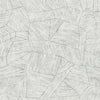 A-Street Prints Aldabra Grey Textured Geometric Wallpaper