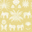 A-Street Prints Bazaar Yellow Elephant Oasis Wallpaper