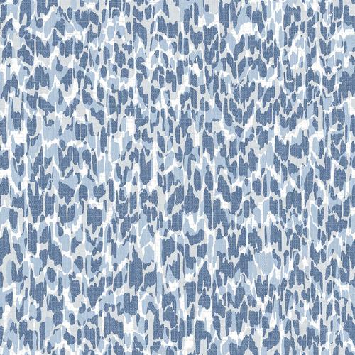 A-Street Prints Flavia Blue Animal Print Wallpaper