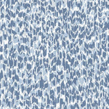 A-Street Prints Flavia Blue Animal Print Wallpaper
