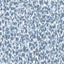 A-Street Prints Flavia Blue Animal Print Wallpaper