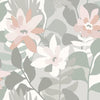 A-Street Prints Koko Grey Floral Wallpaper