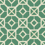 A-Street Prints Livia Green Trellis Wallpaper