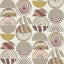 A-Street Prints Mahe Plum Mod Geometric Wallpaper
