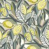 A-Street Prints Meyer Chartreuse Citrus Wallpaper