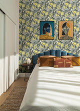 A-Street Prints Meyer Chartreuse Citrus Wallpaper
