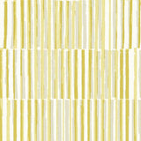 A-Street Prints Sabah Yellow Stripe Wallpaper