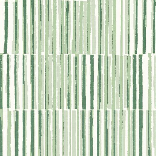 A-Street Prints Sabah Green Stripe Wallpaper
