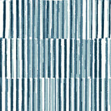 A-Street Prints Sabah Teal Stripe Wallpaper