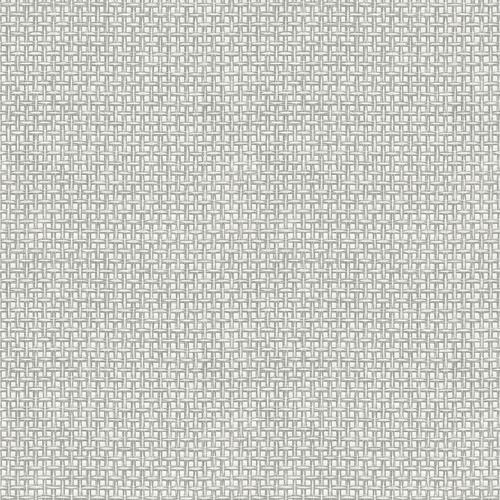 A-Street Prints Zia Grey Basketweave Wallpaper