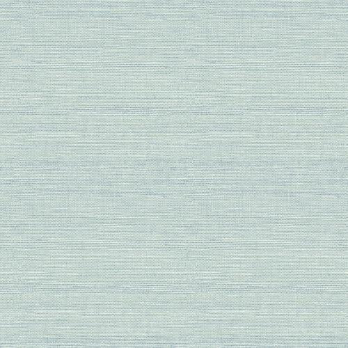 Brewster Home Fashions Chesapeake Thoreau Faux Grasscloth Aqua Wallpaper
