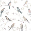 Brewster Home Fashions Chesapeake Thoreau Birds Mauve Wallpaper