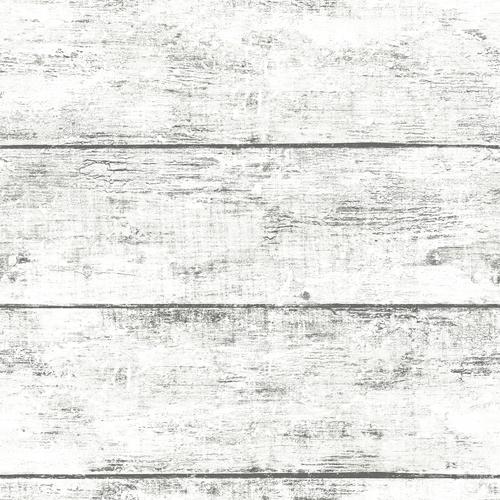 Brewster Home Fashions Chesapeake Thoreau Wood White Wallpaper