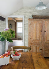 Brewster Home Fashions Chesapeake Thoreau Geometrics Light Blue Wallpaper