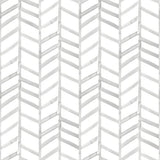 Brewster Home Fashions Chesapeake Thoreau Geometrics Grey Wallpaper