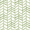 Brewster Home Fashions Fletching Green Geometric Wallpaper