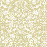 Brewster Home Fashions Chesapeake Thoreau Damask Honey Wallpaper