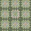 Brewster Home Fashions Maud Green Crochet Geometric Wallpaper