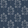 Brewster Home Fashions Plum Tree Dark Blue Botanical Wallpaper