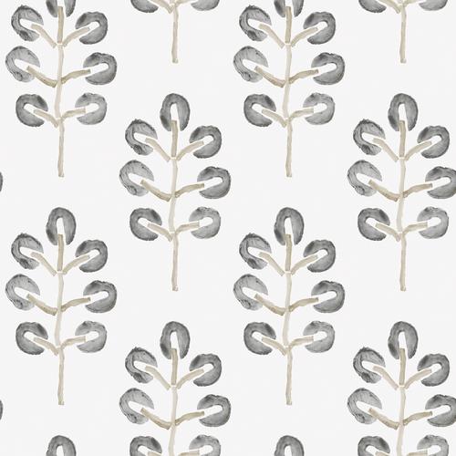 Brewster Home Fashions Chesapeake Thoreau Trees Black Wallpaper
