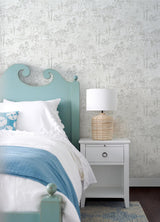 Brewster Home Fashions Walden Grey Forest Wallpaper