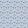 G P & J Baker Iris Meadow Blue Wallpaper