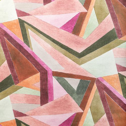 Lee Jofa ROULADE PRINT ROSE/LEAF Fabric