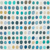 Lee Jofa Twister Paper Denim/Aqua Wallpaper