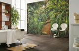 Brewster Home Fashions Jungle Trail Wall Mural Greens Wallpaper