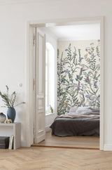 Brewster Home Fashions Flowering Herbs Wall Mural Greens Wallpaper