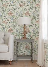 Brewster Home Fashions Frederique Bloom Multicolor Wallpaper