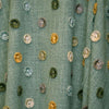 Jf Fabrics Buttons Green/Teal (76) Fabric