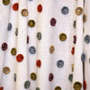 Jf Fabrics Buttons White/Blue/Green/Orange/Beige/Purple (91) Fabric