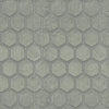 Jf Fabrics Honeycomb Grey/Silver (94) Fabric