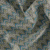 Jf Fabrics Sabrina Blue/Turquoise/Green/Yellow/White/Black (66) Upholstery Fabric