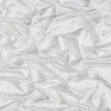 Jf Fabrics Shine White/Silver (93) Fabric