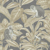Jf Fabrics 8188 Grey/Gold/Mustard/Yellow/Taupe/Mauve (97) Wallpaper